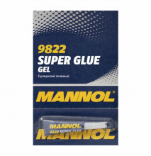 Гелевый суперклей Super Glue 3гр Mannol 9822