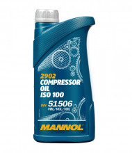 Масло компрессорное ISO100, 1л MANNOL 2902