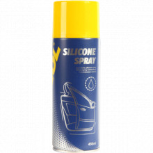 Смазка силиконовая водоотталкивающая Silicone Spray Antistatisch 450мл, Mannol 9963