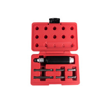 Ударная отвертка и 6 бит в пласт. кейсе, Licota ABD-73003