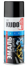 Эмаль для дисков черная KUDO 520, KU-5203