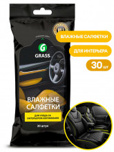 Влажные салфетки Grass для ухода за интерьером 30шт, IT-0311