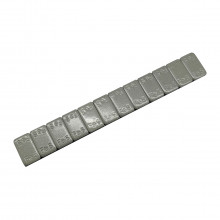 Груза клеящиеся стальные Fe 5*12 (x25шт.) СЕРАЯ ЭМАЛЬ ROSSVIK доп. кромка упаковка